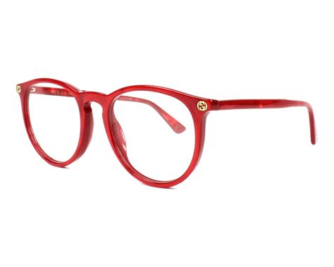 women red gucci prescriptionglasses|Gucci rimless glasses for women.